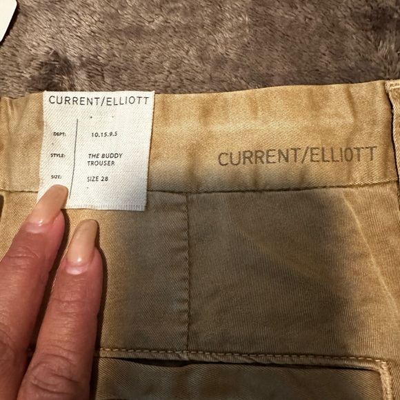 Current Elliot slacks (size 28/8 nwt) & JCrew cardigan (brownish khaki) size S - Picture 6 of 14